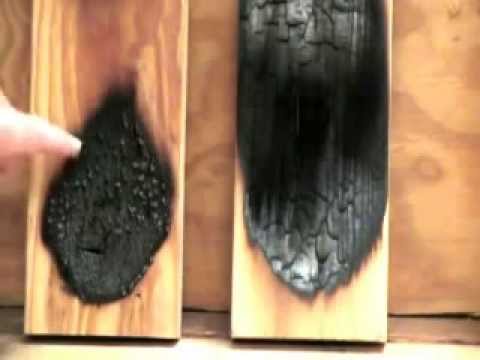 Fire Retardant Polish Finish for Plywood